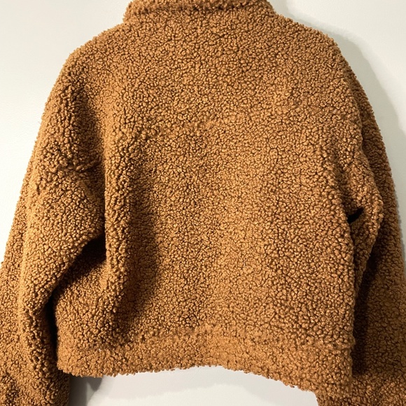 Brown Sherpa Jacket - Picture 3 of 5